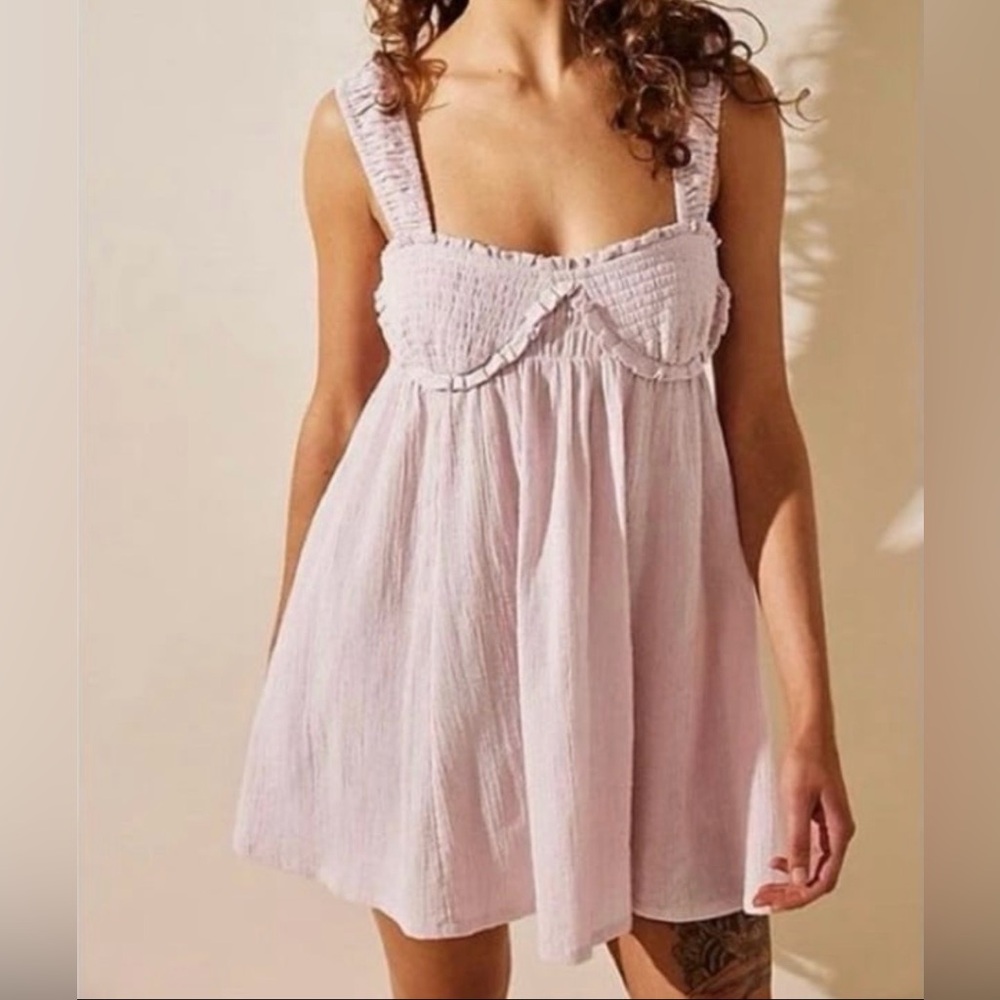 Free People Blissful Breeze Mini Dress/